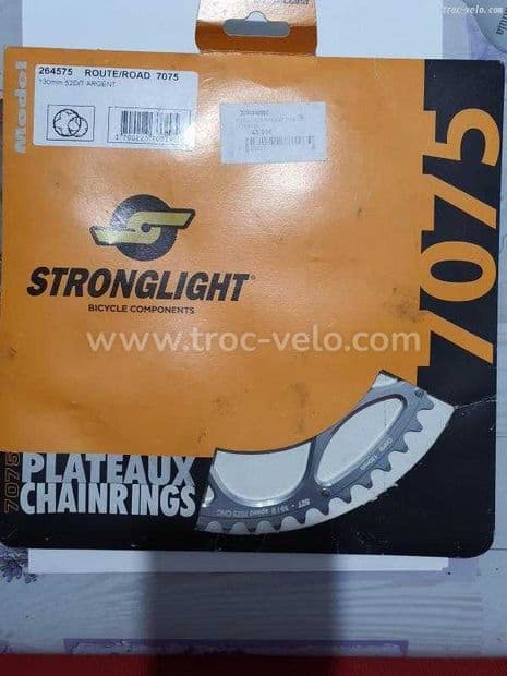 Plateaux stronglight 7075 130 9/10v - 2