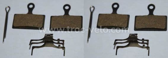 plaquette de frein VTT pour Shimano XT XTR SLX Deore 988 M985 M960 M785 M675 M666 M615 - 1