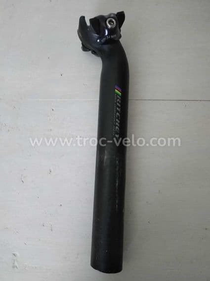Tige de selle Alu WCS 31,8 mm et 20 cm de sortie - 1