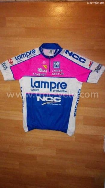 Tenue vélo maillot manches courtes lampre - 1