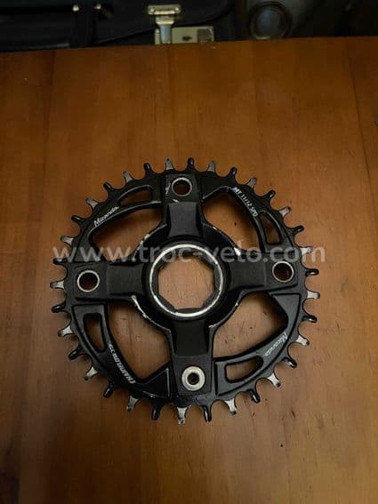 Plateau VTT 9-10 VITESSES 34 DENTS MIRANDA CHAINFLOW 3D POUR TRANSMISSION MONO PLATEAU.   Livraison offerte ! - 1