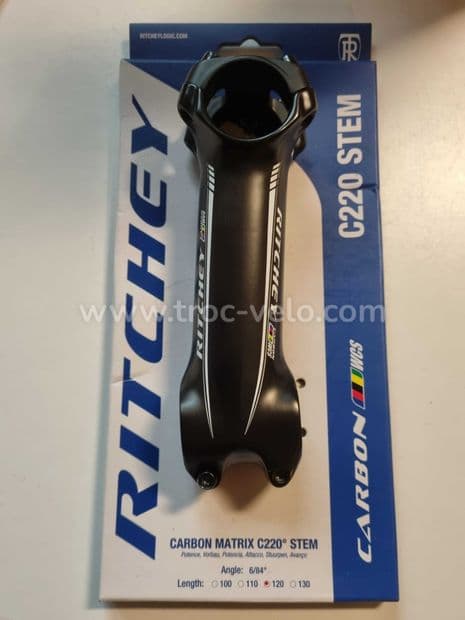 Potence ritchey wcs c260 carbone matrix neuve - 1