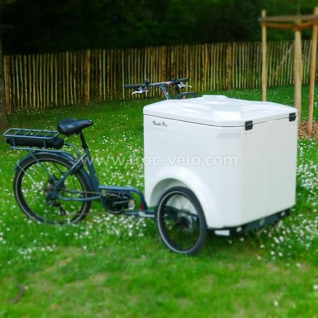 Vélo cargo triporteur Ketch électrique Pro Bluemooov - 1