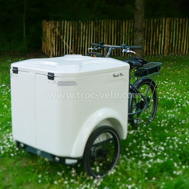 Vélo cargo triporteur Ketch électrique Pro Bluemooov - 2