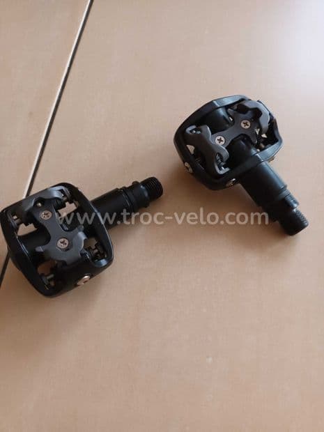 Paire pedales automatiques Wellgo WPD 823 - 1