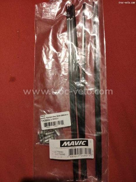 Rayons mavic ksyrium disc 289mm - 1