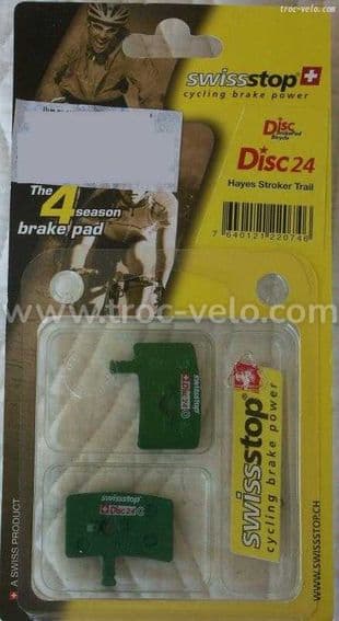 Plaquettes swisstop disc24 hayes strokertrail neuves ! - 1