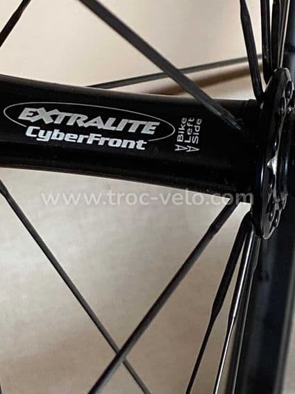 PAIRE DE ROUES CARBONE À BOYAUX ULTRA LÉGÈRES  - 4