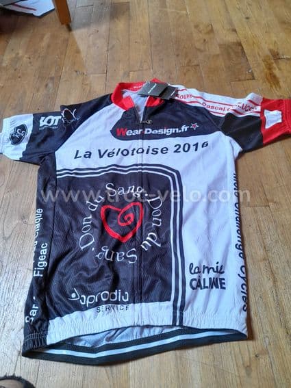 Maillot la velotoise don du sang - 1