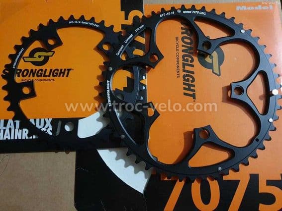 Stronglight 7075 noirs neufs - 1