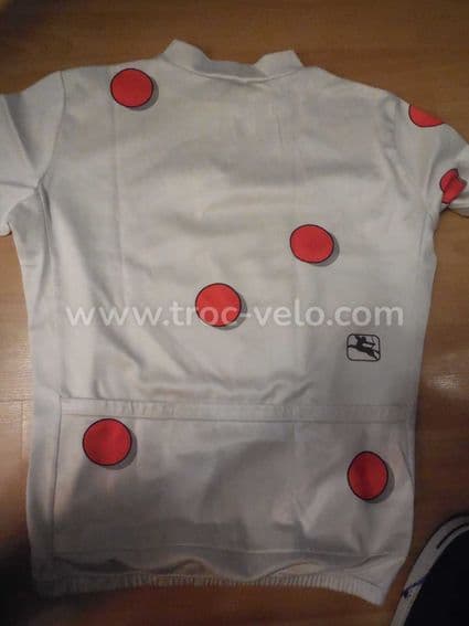 MAILLOT POIDS ROUGES  GIORDANA POUR  DYSNEY MICKEY RARE + SACOCHE TDF - 3