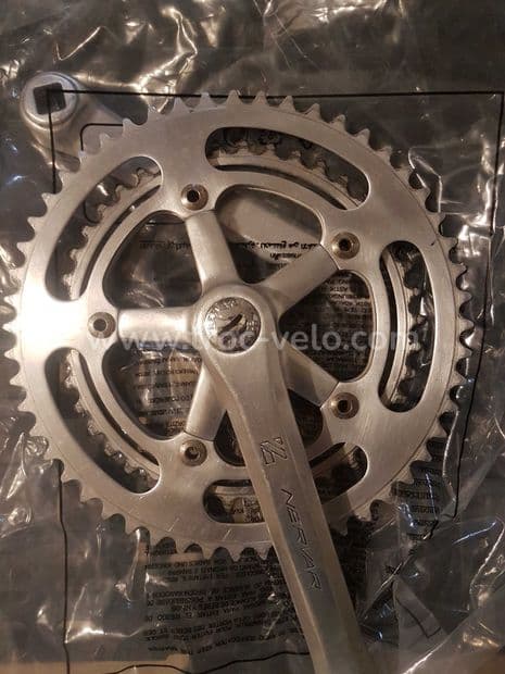 Pedalier vintage velo route Nervar - 1