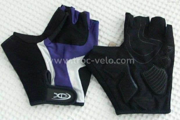 Gants neufs taille xl noir/blanc/bleu - 1