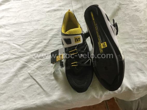 Chaussures vélo,Mavic Ergoride,taille:42 2/3,couleur noire,neuves , 165€ - 2