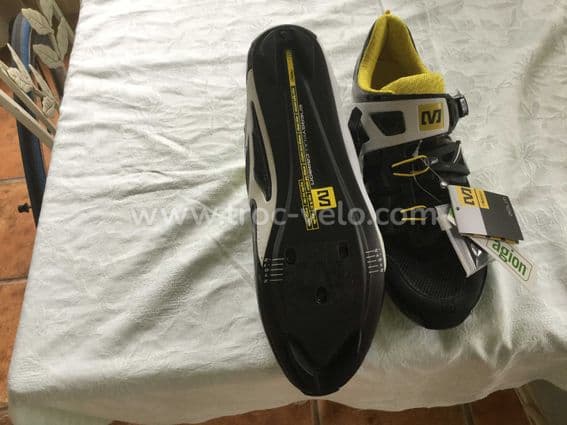 Chaussures vélo,Mavic Ergoride,taille:42 2/3,couleur noire,neuves , 165€ - 1