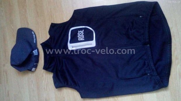 Gillet polaire+ casquette podium.rosebike - 1