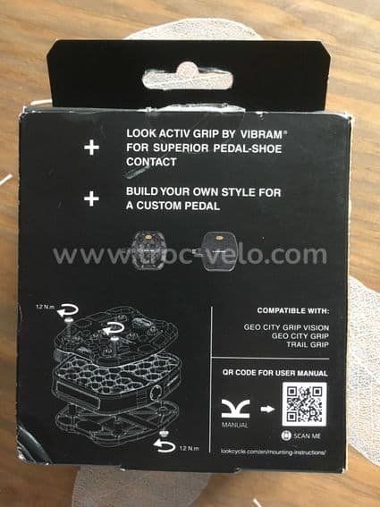 PAD neuf pour pédales ACTIV GRIP LOOK - 3