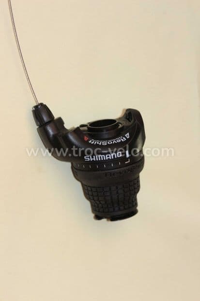 manette gripshift shimano gauche pour dérailleur avant - 1