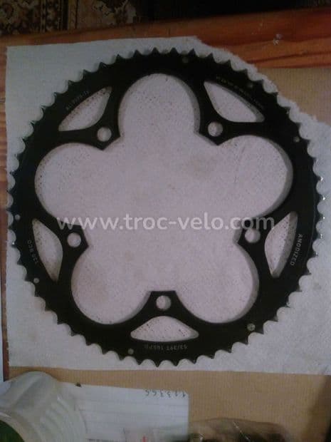 plateau SRAM 53 dents, entraxe 130, 5 branches - 1