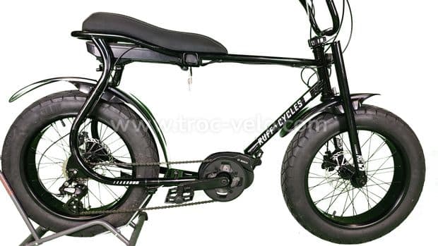 Ruff Cycles Lil' Buddy Noir - Beach Cruiser électrique reconditionné - 2