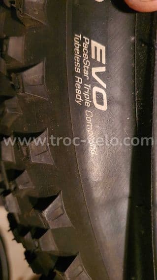 Paire de pneus schwalbe rocket ron evo tlr 26x2.40 - 2