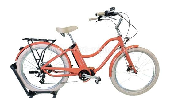 O2feel iPop Coral - Beach cruiser électrique reconditionné - 1