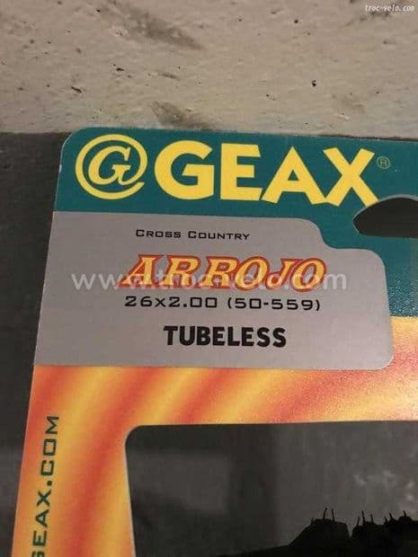 Geax arrojo tubeless - 1