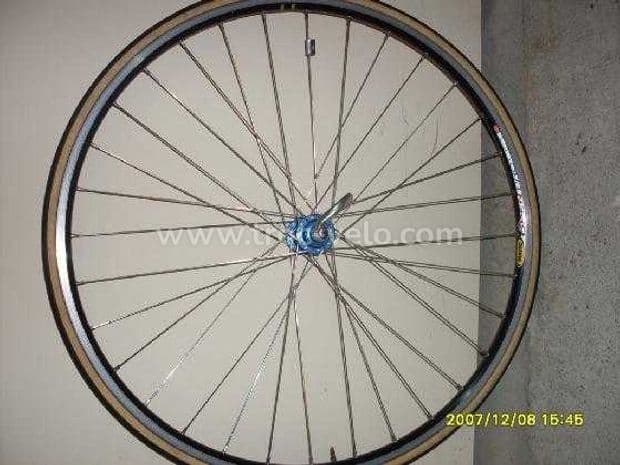 Roue avant montage artisanal - 1