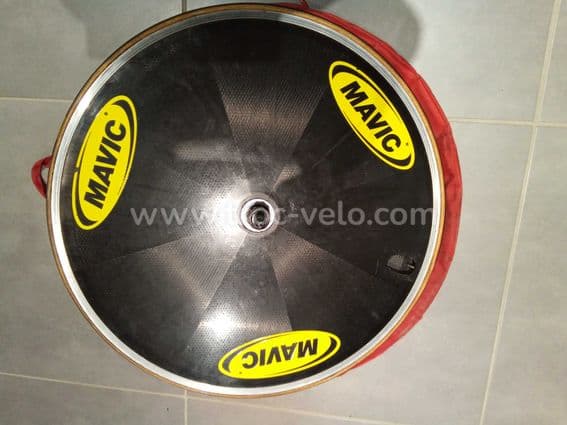 Roue lenticulaire carbone Mavic comète  - 3