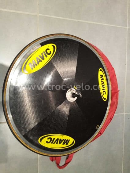 Roue lenticulaire carbone Mavic comète  - 1