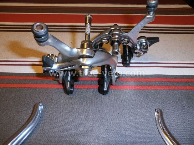 ensemble Shimano 105 vintage (leviers étriers patins de frein) - 3