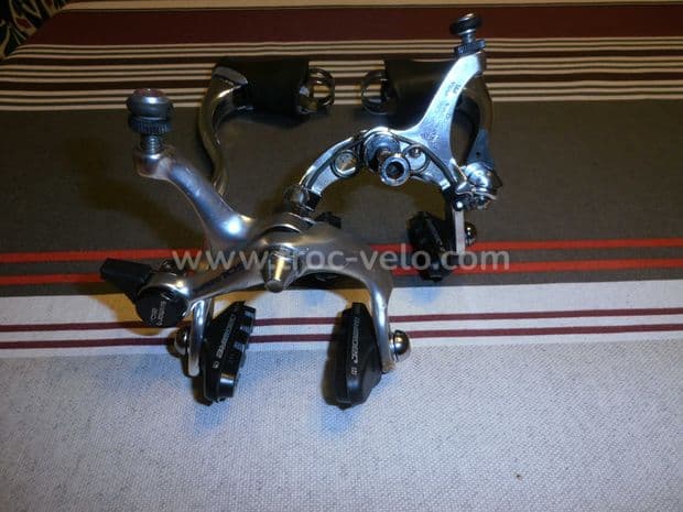 ensemble Shimano 105 vintage (leviers étriers patins de frein) - 2