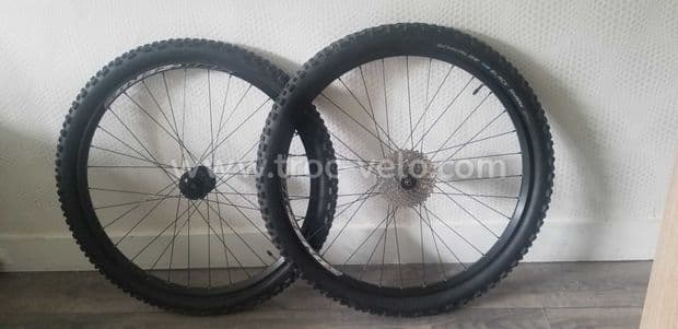 PAIRE DE ROUE VTT MACH 1 SUB ZERO 26 " - 1