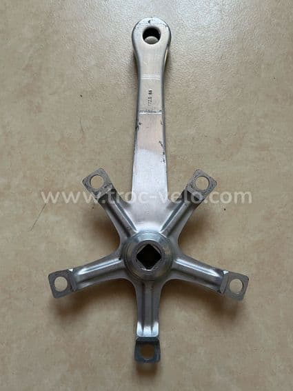 Manivelle Shimano Dura-ace Fc 7410 Bcd 130mm longueur 172.5mm en Tbé  - 2