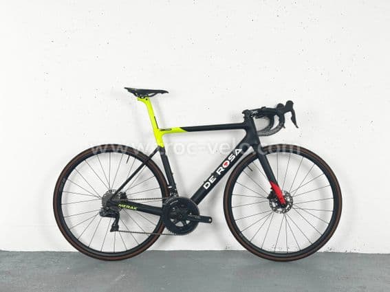 De Rosa Merak 50 Shimano Dura Ace/Ultegra Di2 Taille 54 / Roues DT Swiss Performance LN - 1