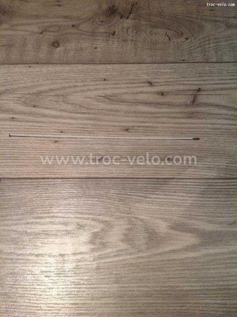 Rayons SAPIM droit blanc en 259 mm - 1