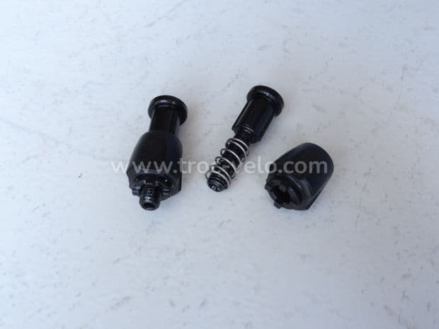 Butées de gaines de dérailleurs acier noir 5mm (la paire) - 1