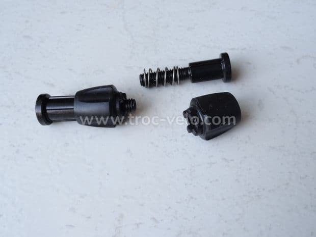 Butées de gaines de dérailleurs acier noir 5mm (la paire) - 4