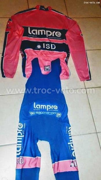 Tenue hiver vélo cycliste lampre - 2