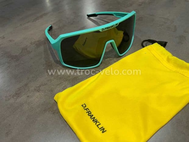 Lunettes D.FRANKLIN turquoise - 2