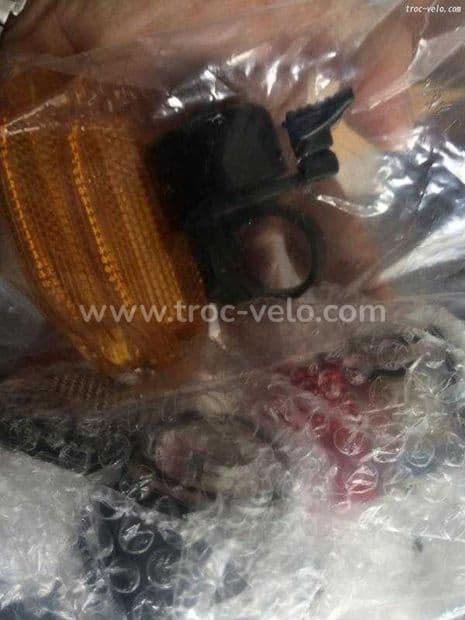 Pack pour velo sonnette feux catadioptres - 1