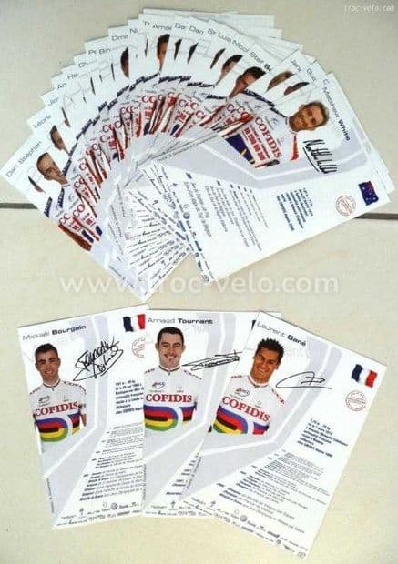 Cartes postales cofidis 2005 - 1