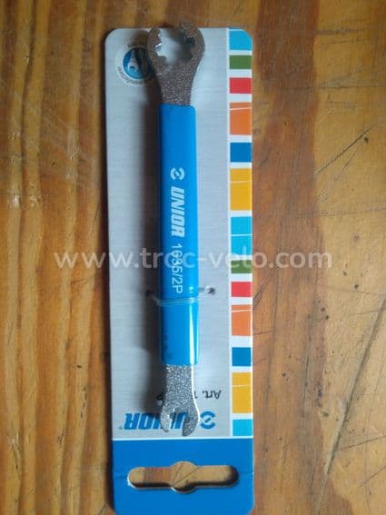 clé à rayon unior 1635/2P pour écrous mavic M7 et M9 (hors écrou type R SYS = M7 oversize) - 1