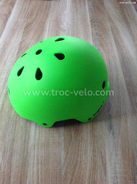 Casque KALI maha solid vert fluo 1 - 1