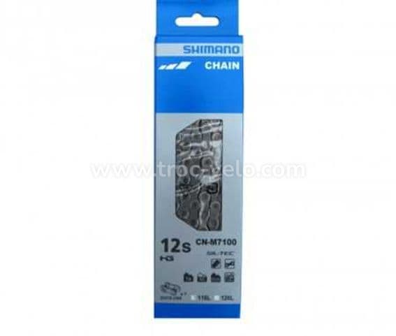 Chaine Shimano SLX M7100 12Vitesses 138 maillons + QuickLink - 1