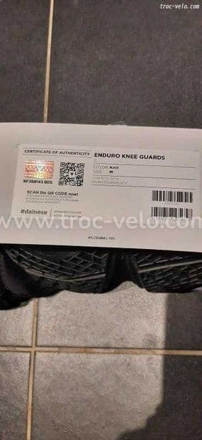 Genouillères dainese enduro knee guards 2 m - 2