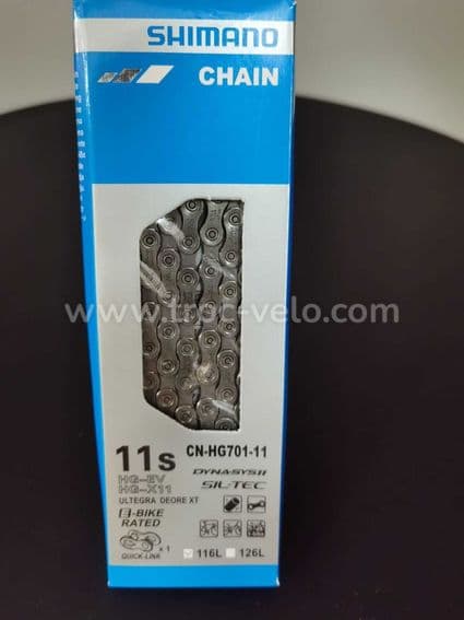Chaîne Shimano Ultegra/Deore/XT/ HG701 Quick Link 11-Vitesses 116 Maillons - 1
