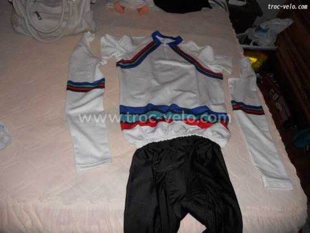 Maillot cuissard plus casque - 1