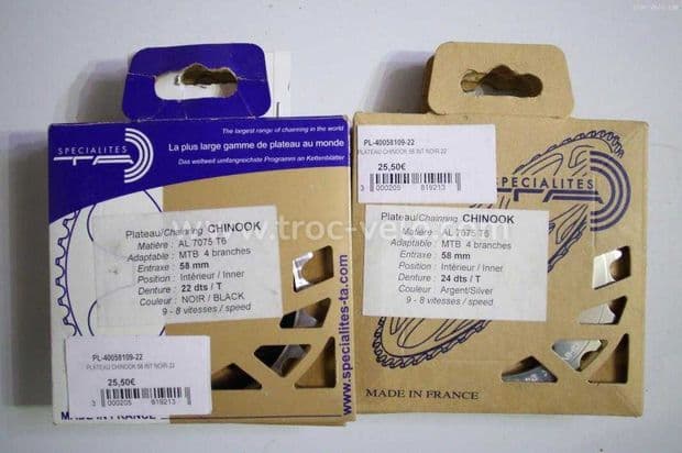 Plateaux ta chinook 9v 58mm - 1