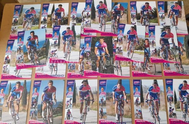 Cartes Equipe cycliste LAMPRE année 2008 Complet - 3